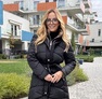 New Reby fekete – Hosszított steppelt női kabát – Innova Fashion – 3. kép
